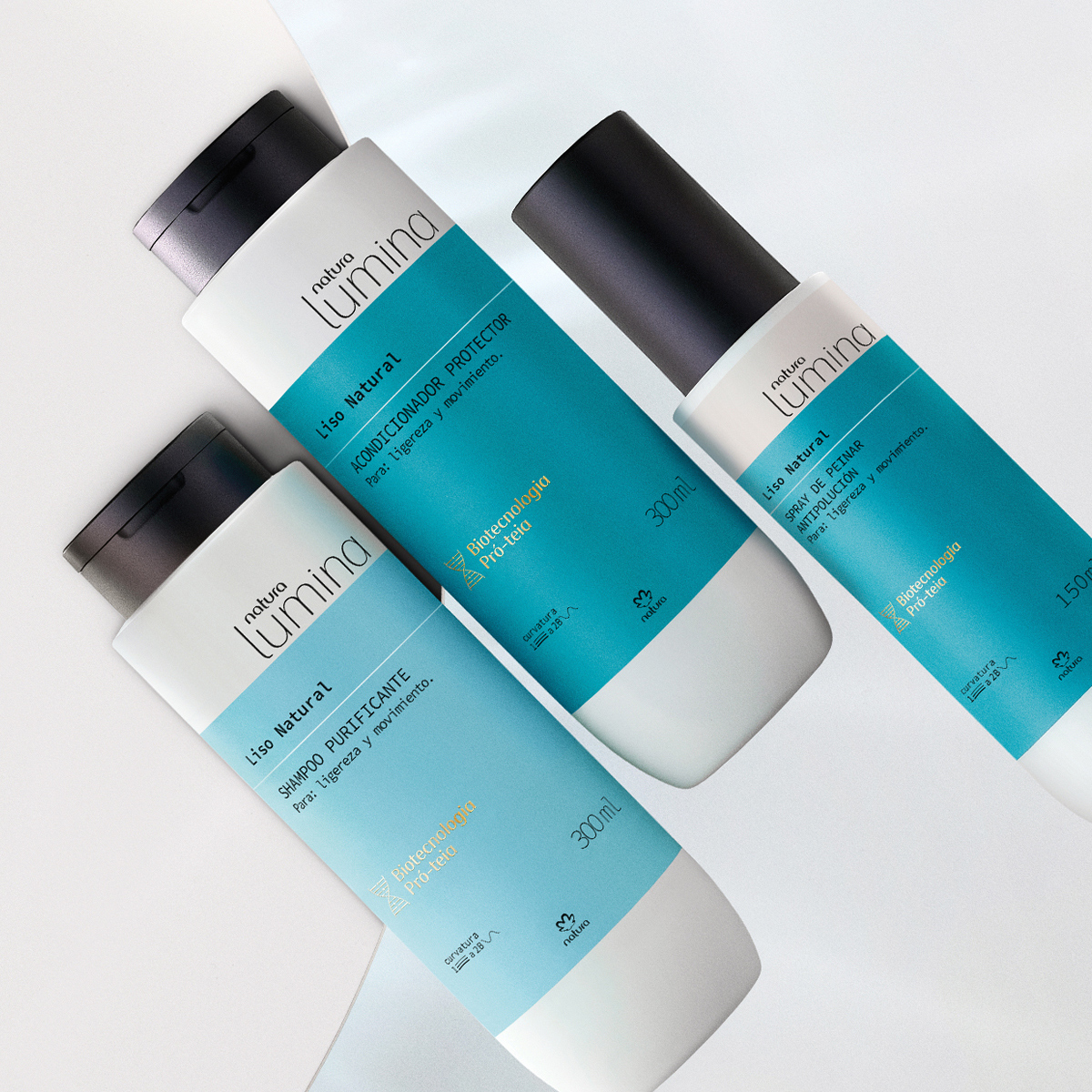 Kit Lumina Liso Natural (3 productos)