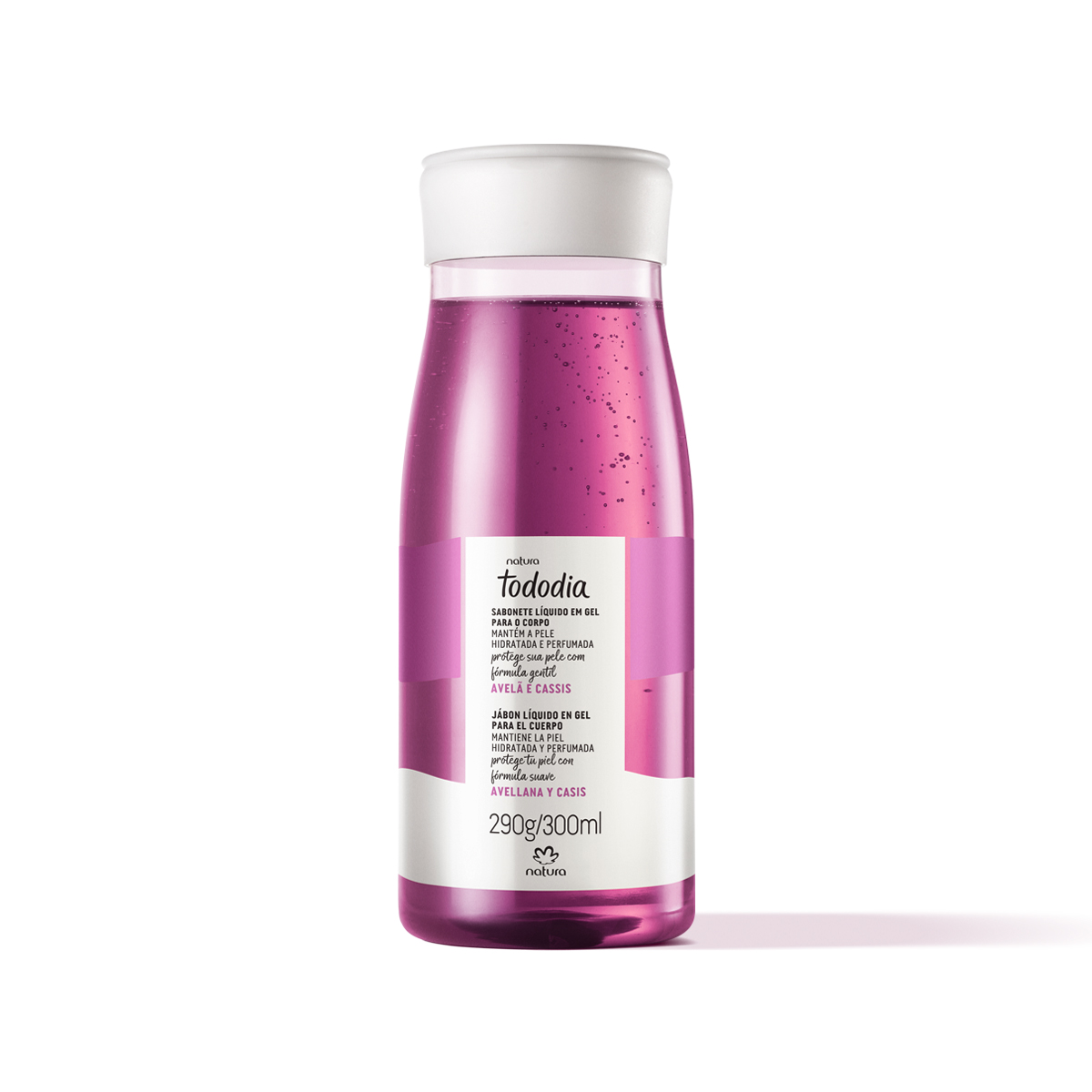 Jabón Líquido en Gel para el Cuerpo Tododia Avellana y Cassis