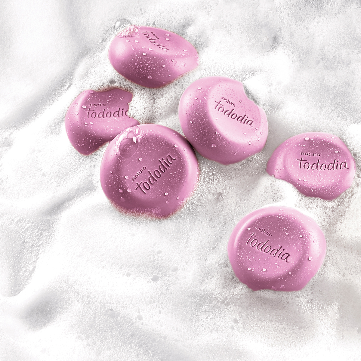 Jabones en barra ciruela y flor de vainilla 5un Tododia