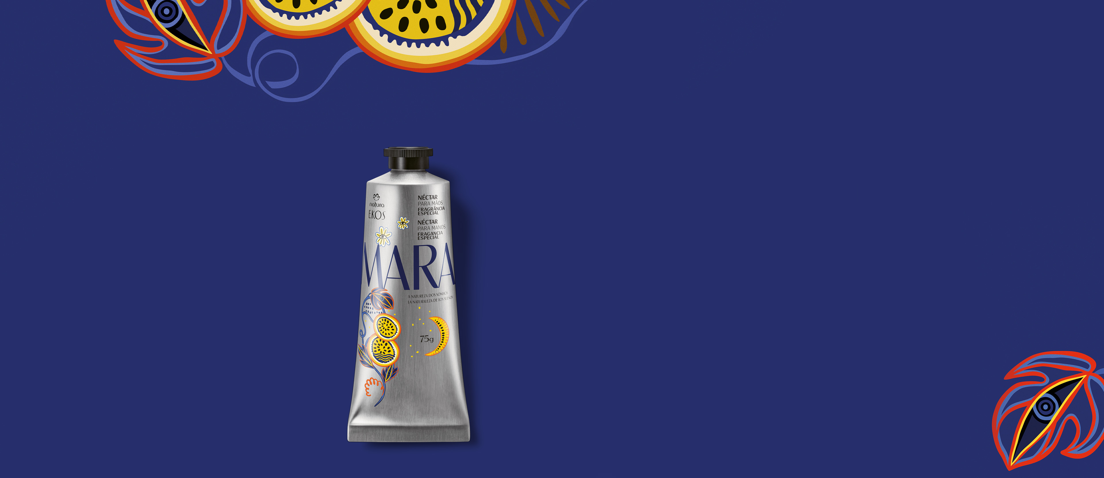 Crema Hidratante para Manos Ekos Maracuyá Naturaleza de los Sueños