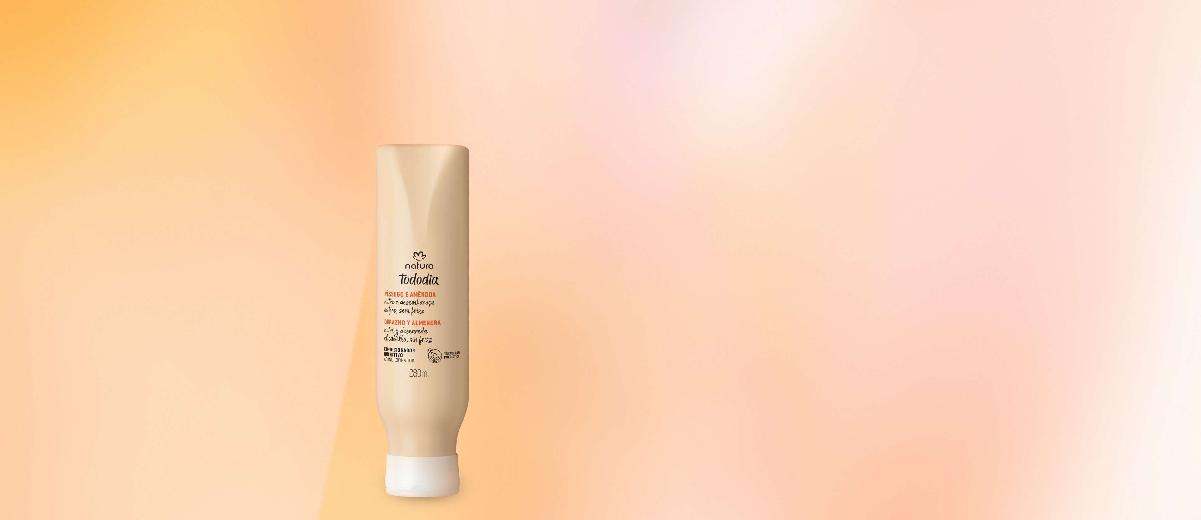 Acondicionador Nutrición Durazno y almendras Tododia 280ml