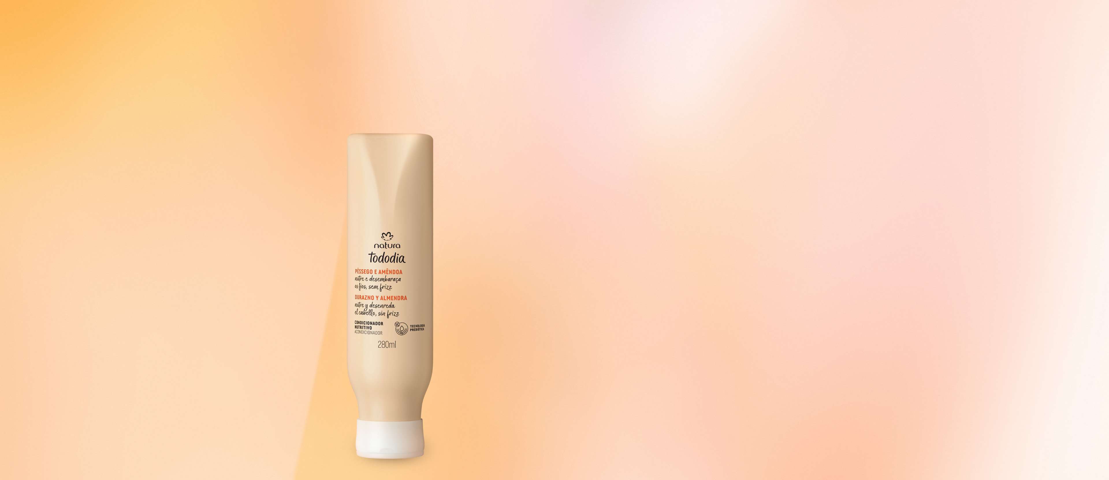 Acondicionador Nutrición Durazno y almendras Tododia 280ml