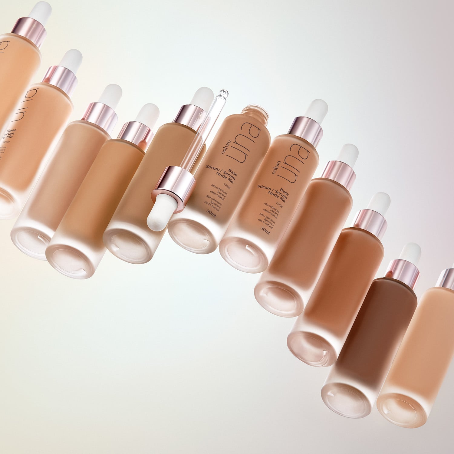 Base de maquillaje sérum nude me 10n 30 ml Una | Natura