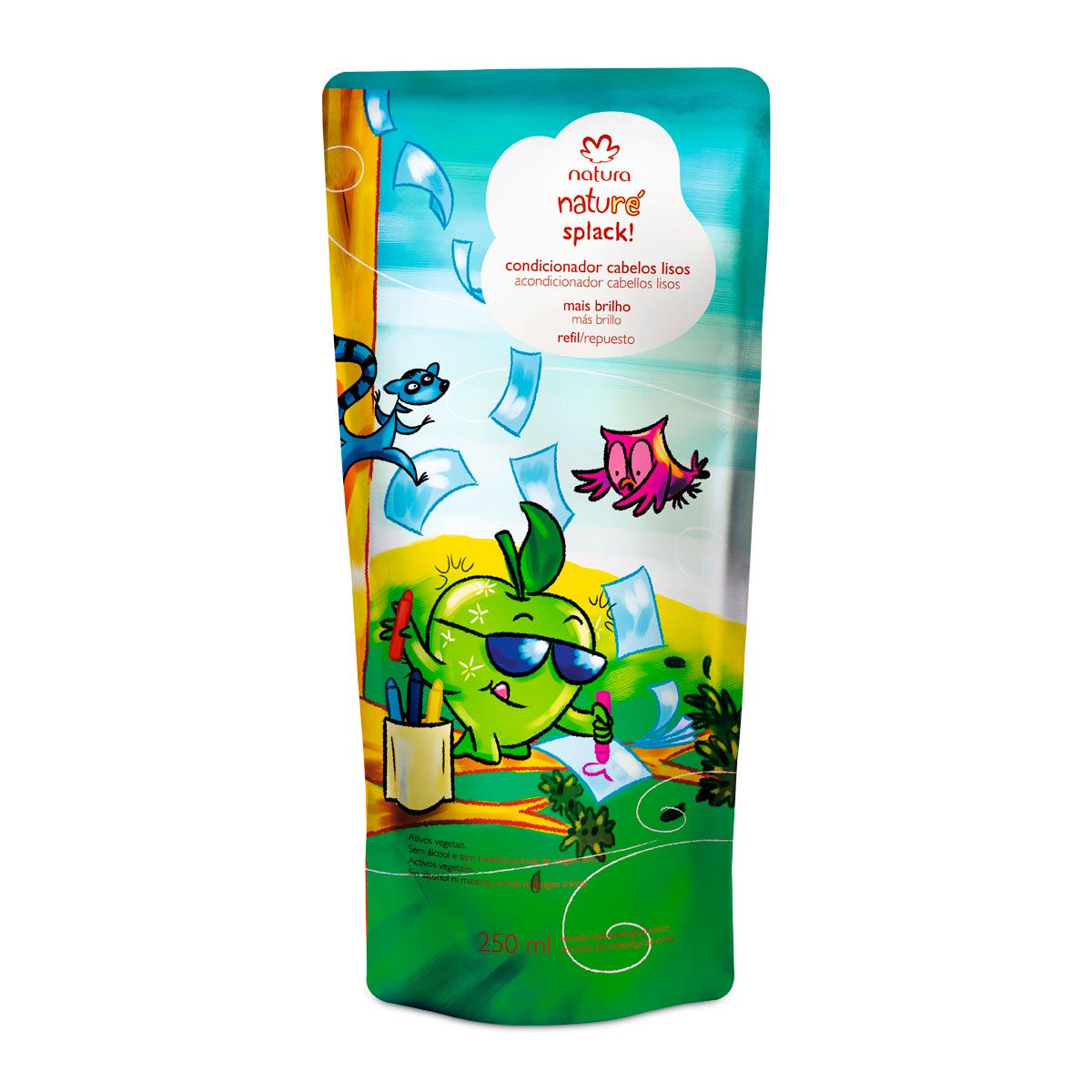 Repuesto acondicionador Splack! cabello lacio