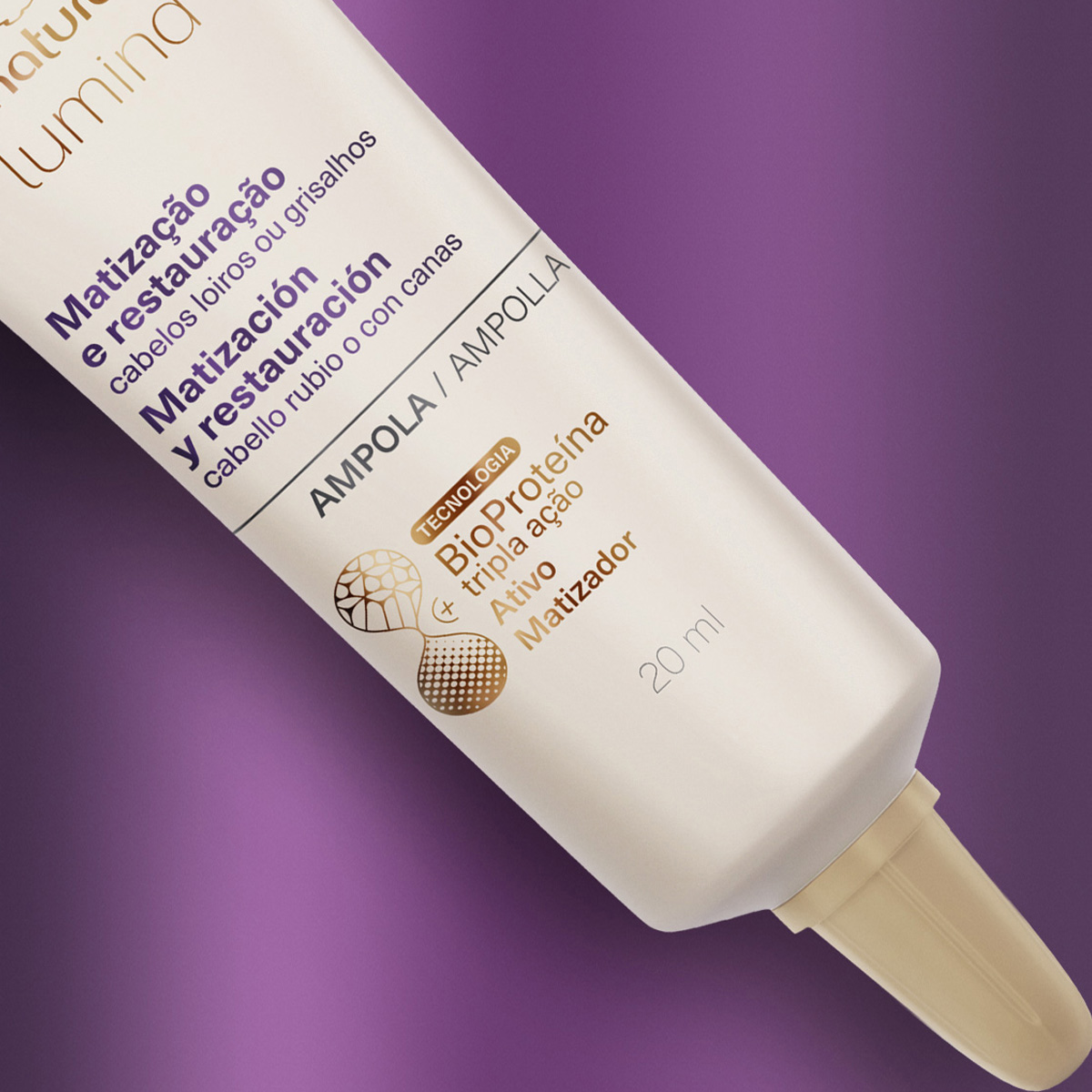 Ampolleta restauración antiamarillamiento matización y restauración