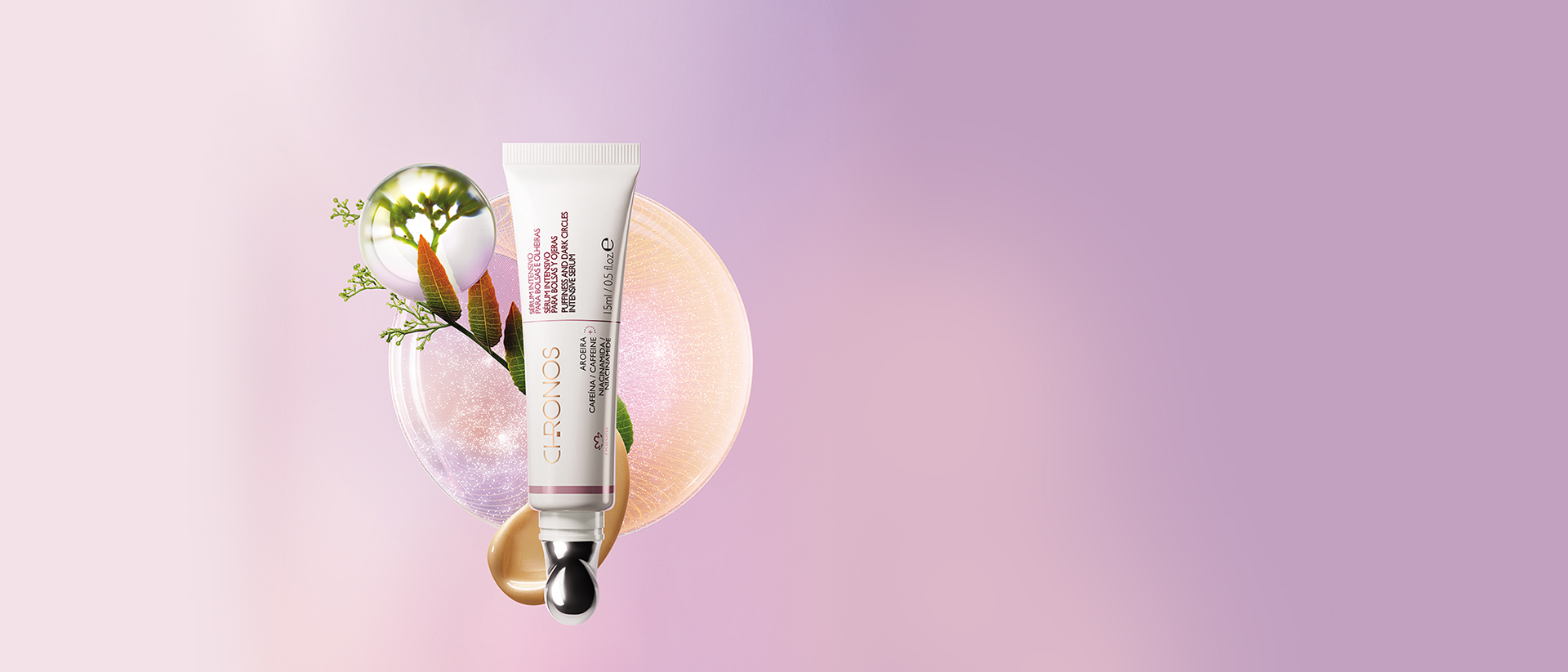 Sérum facial intensivo para bolsas y ojeras 15ml Chronos Derma
