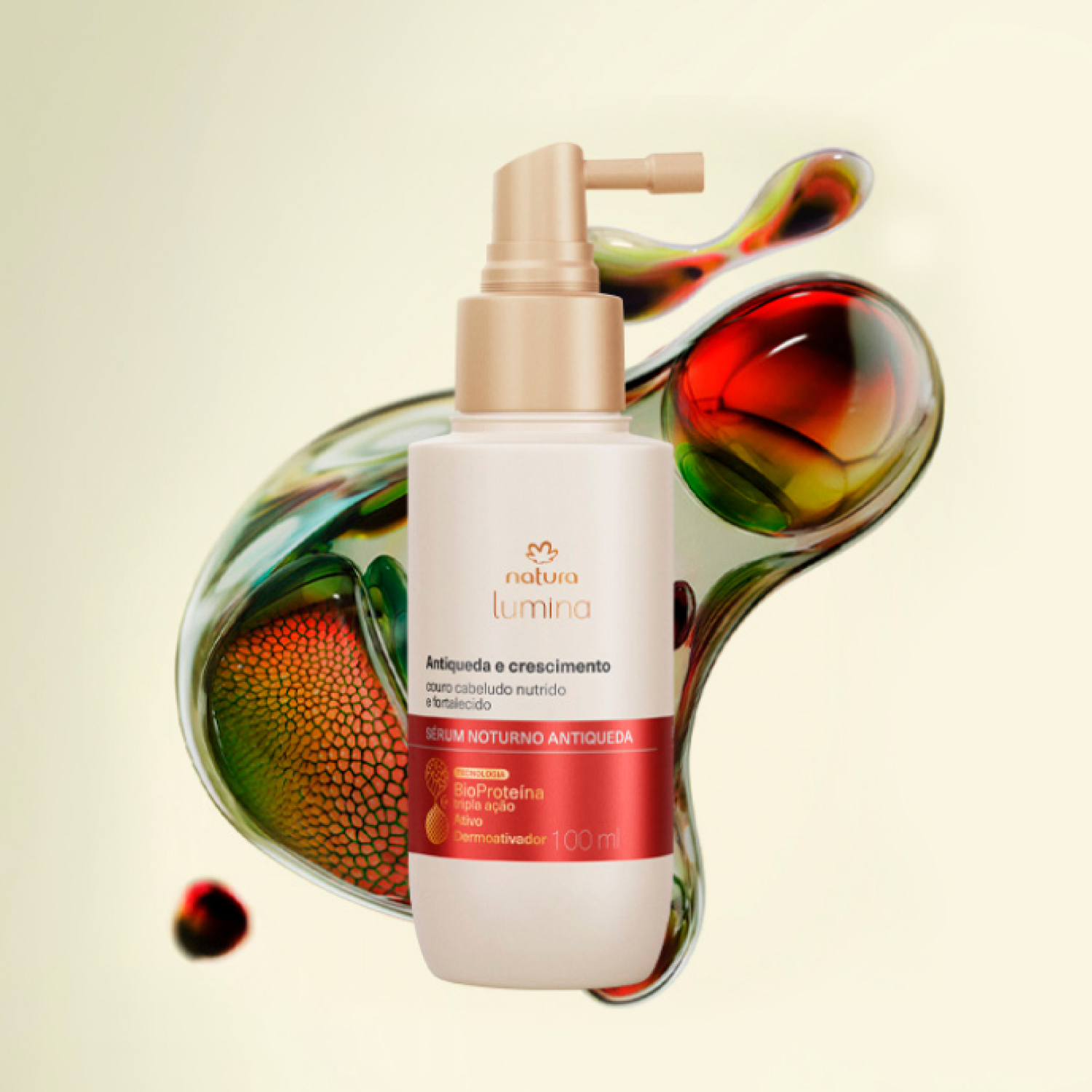 Sérum nocturno anticaída 100 ml Lumina | Natura