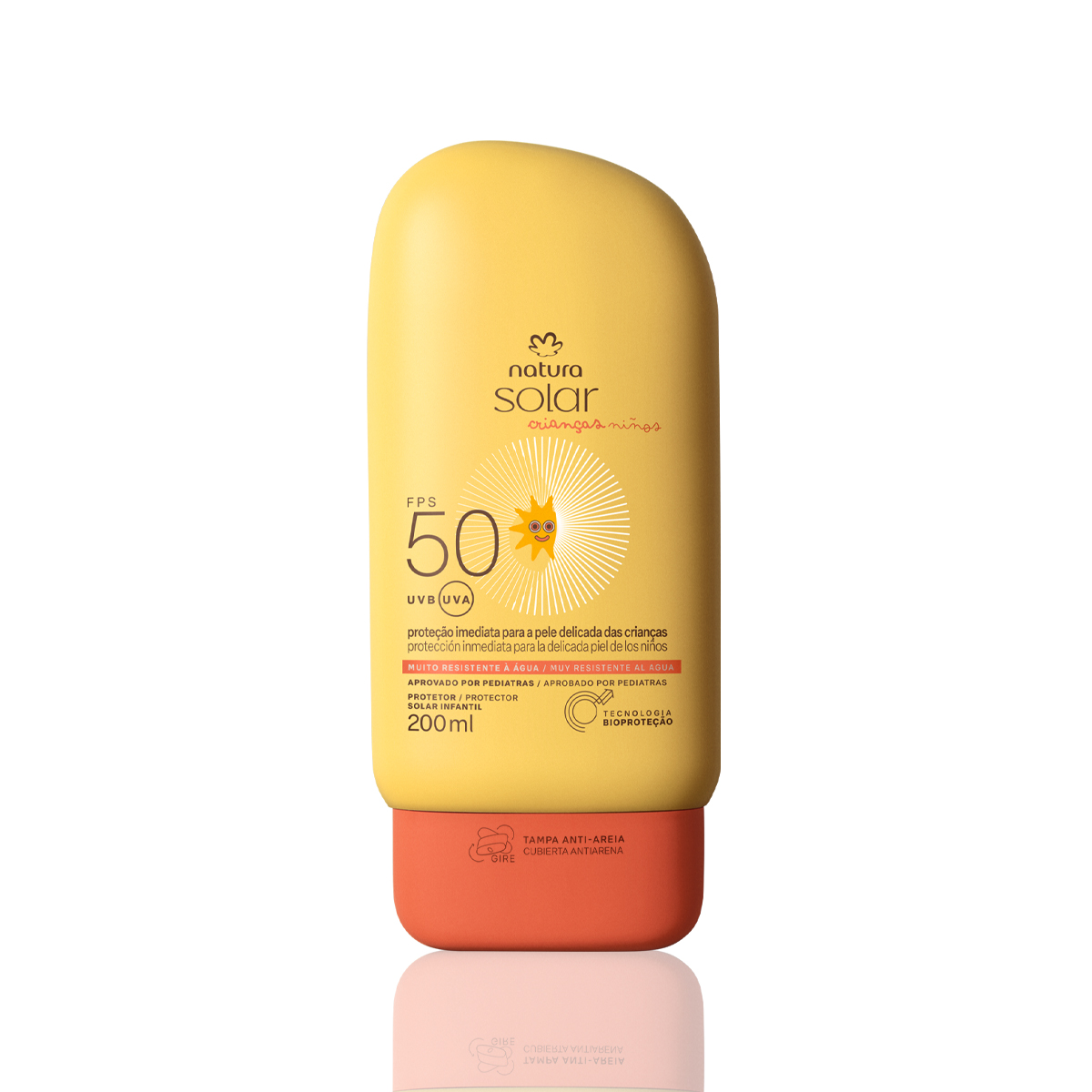Protector Solar Corporal y Facial Infantil FPS 50 Natura Solar