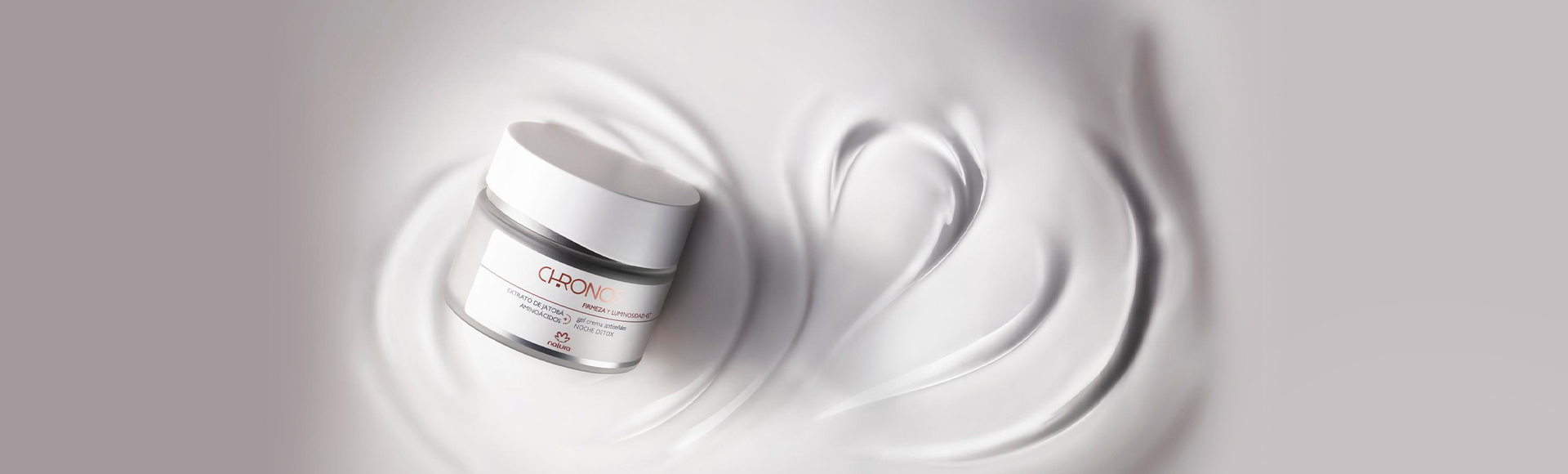 Gel crema antiseñales firmeza y luminosidad 45+ noche