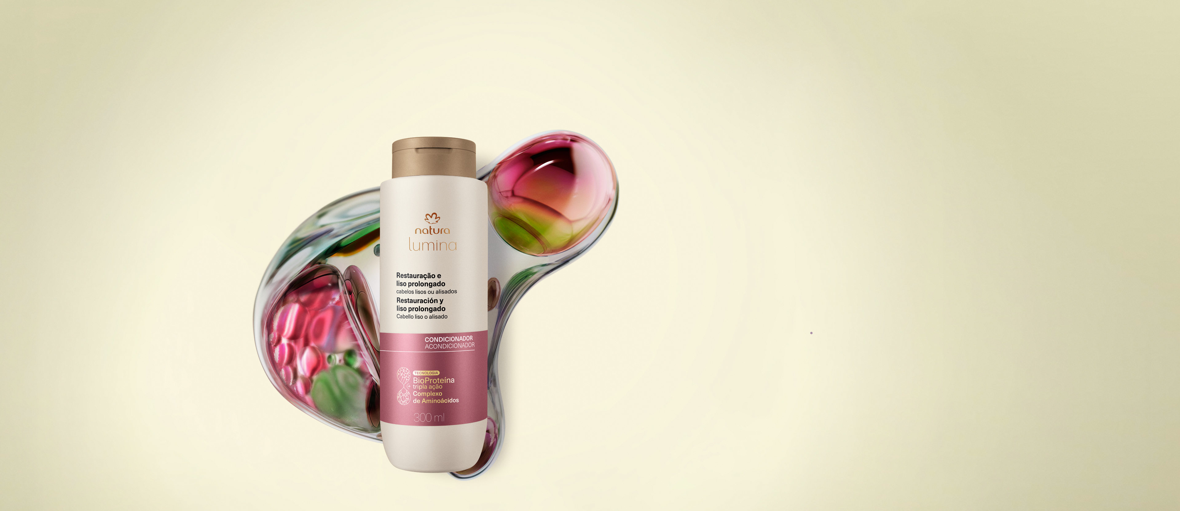 Acondicionador Lumina Restaurador para Restauración y Liso Prolongado