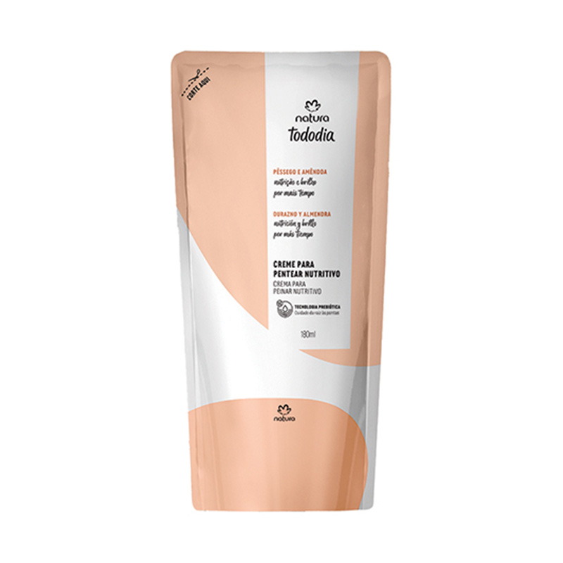 Repuesto Crema para peinar nutritiva nutrición y brillo