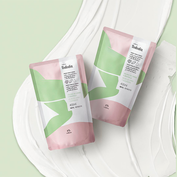 Repuesto crema para el cuerpo hojas de limón y guanábana