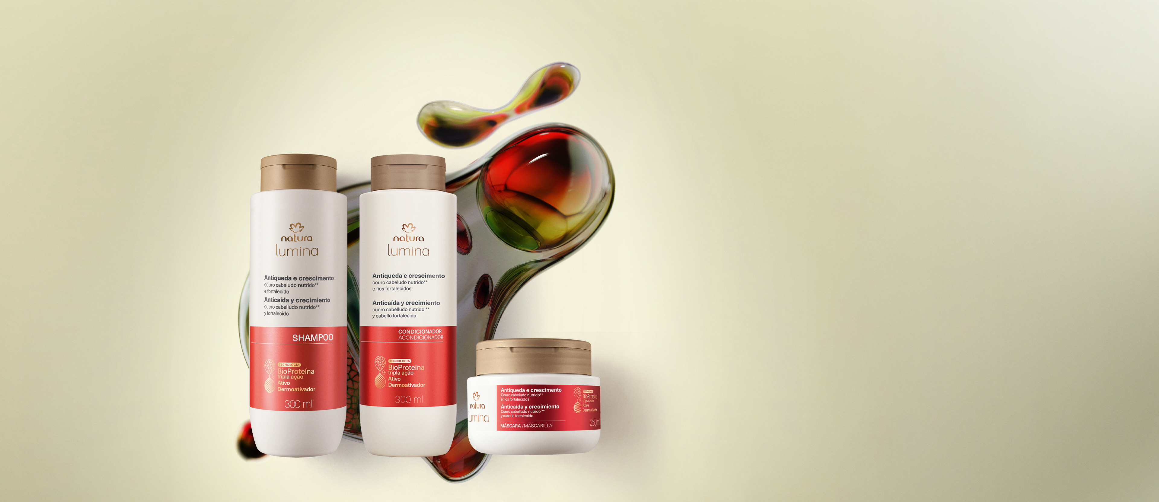 Kit Lumina Tratamiento Anticaída Completo