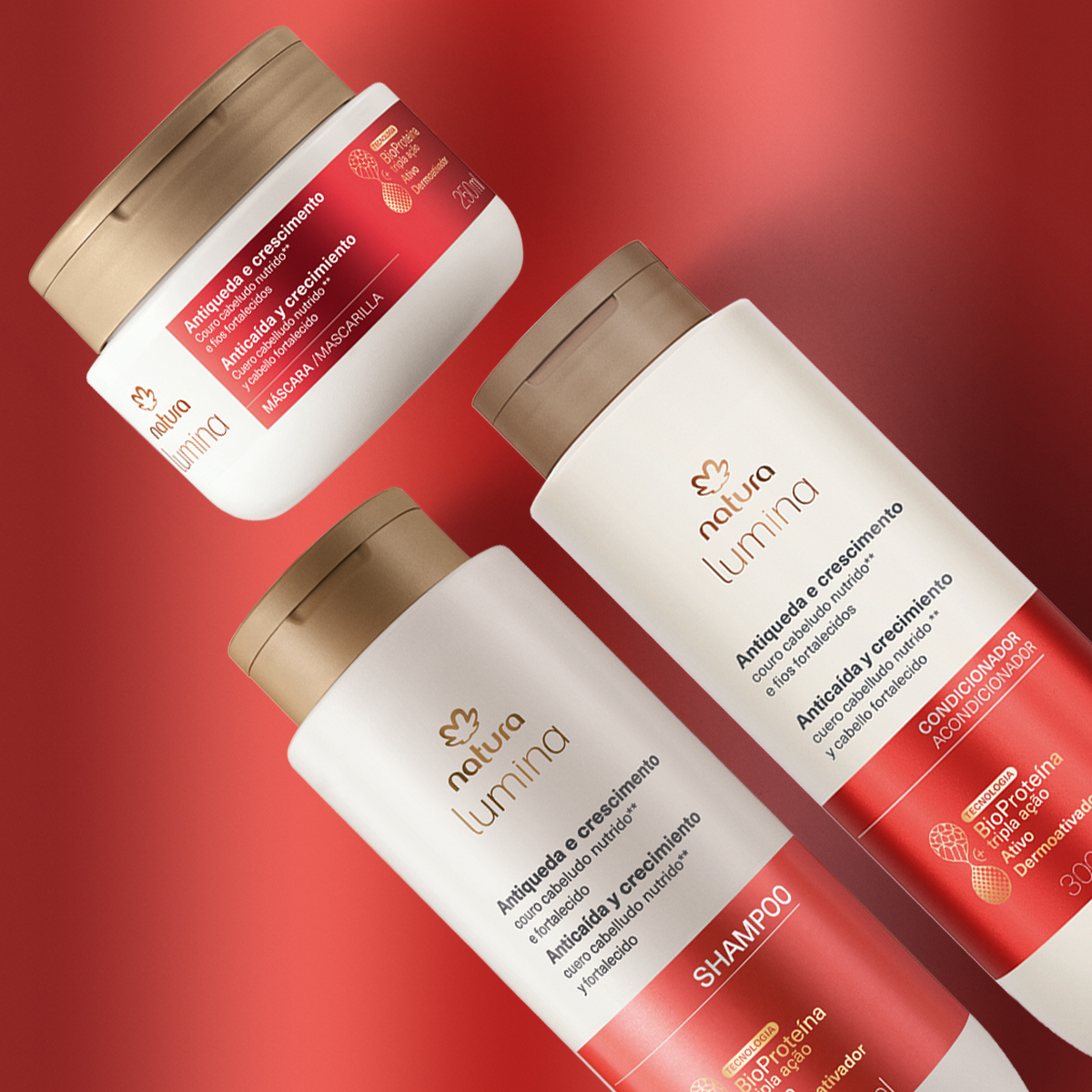 Kit Lumina Tratamiento Anticaída Completo