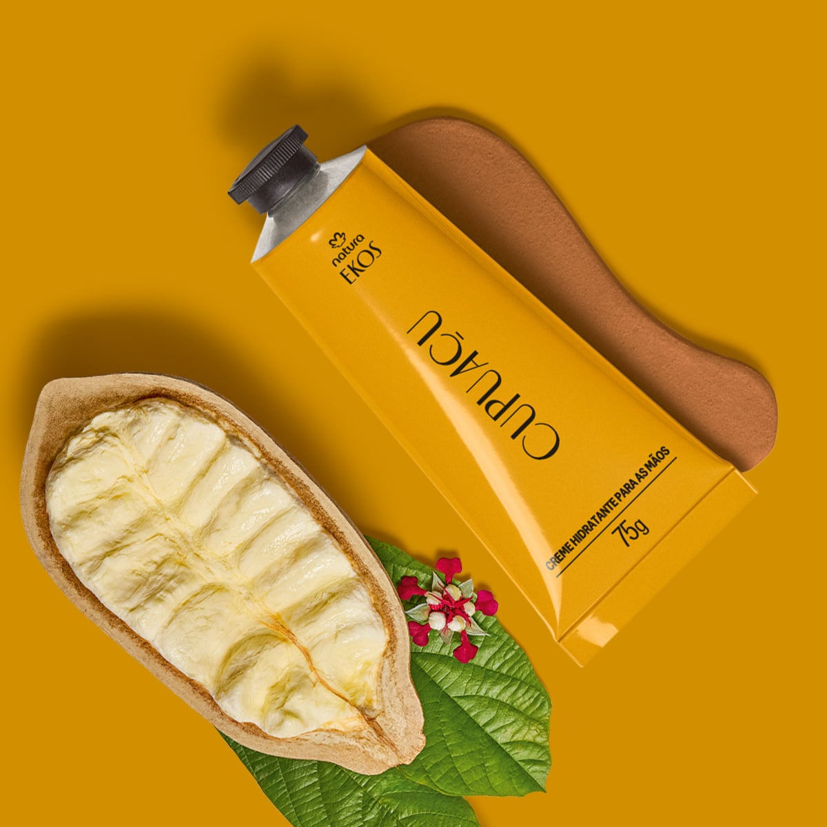 Crema hidratante para manos Ekos Cupuaçu