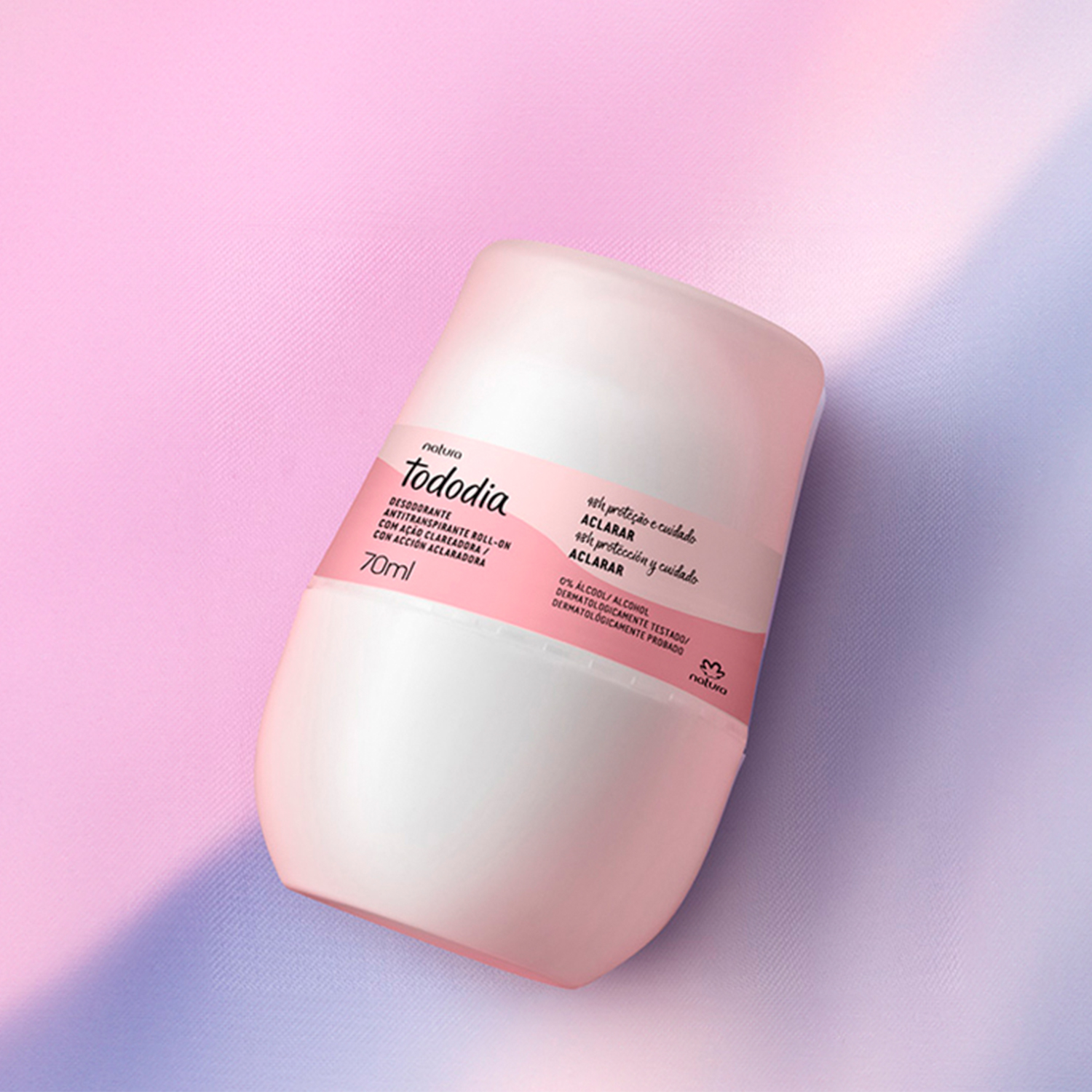 Desodorante roll on aclarador 70 ml Tododia | Natura
