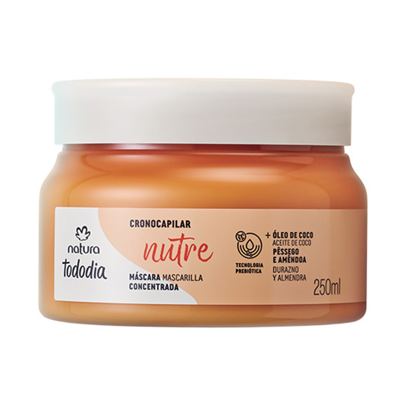 Máscarilla nutritiva nutrición y brillo