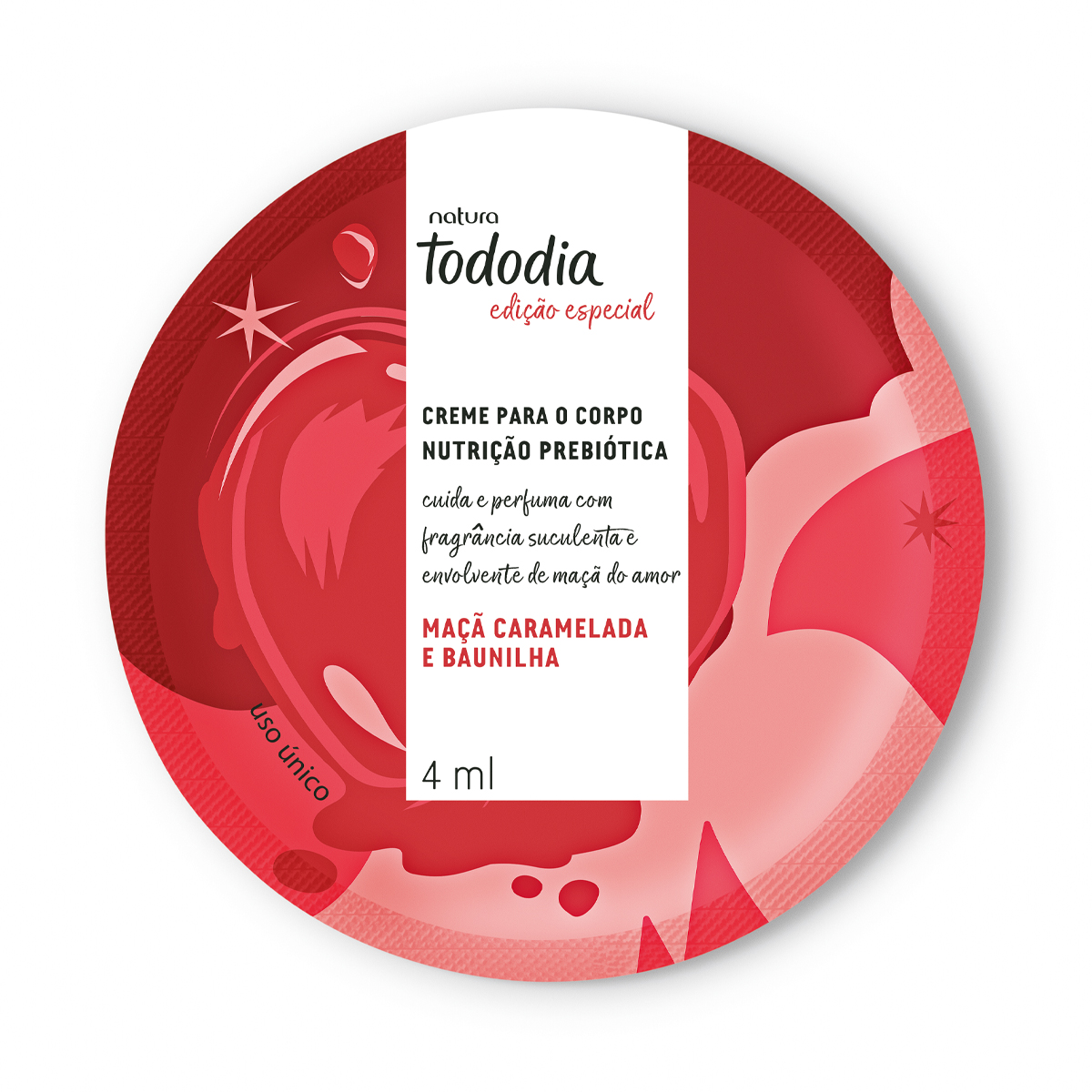 Muestra Crema  Corporal TODODIA Manzana Caramelizada 4ML