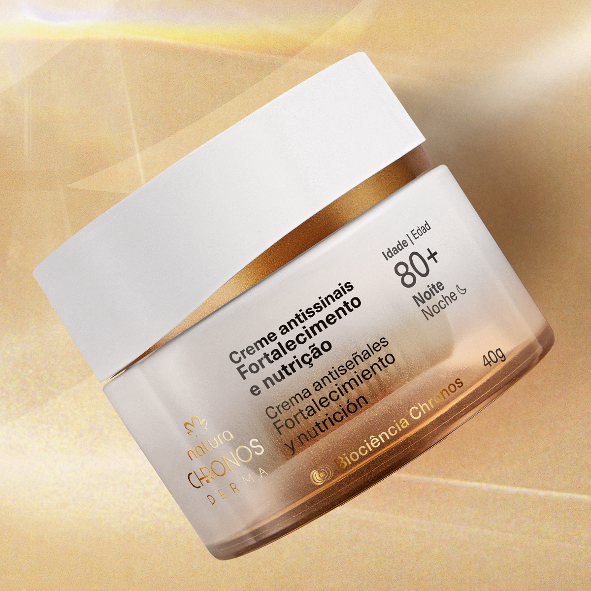 Crema antiseñales fortalecimiento y nutrición 80+ NOCHE