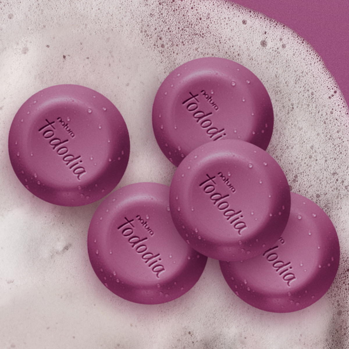 Jabón en Barra Puro Vegetal Tododia Cereza Negra y Praliné