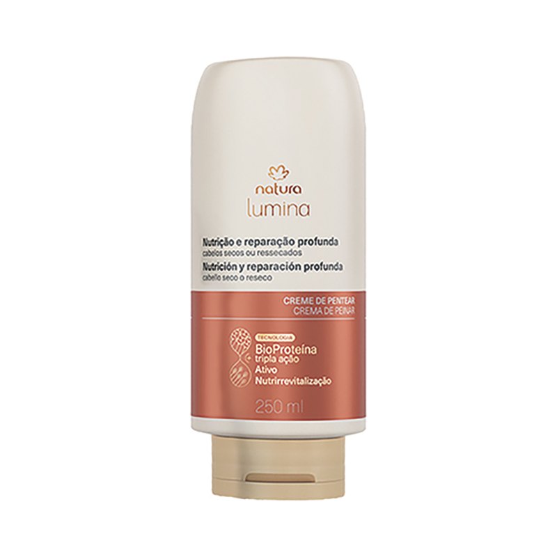 Crema para peinar selladora de cutículas  nutrición y reparación profunda