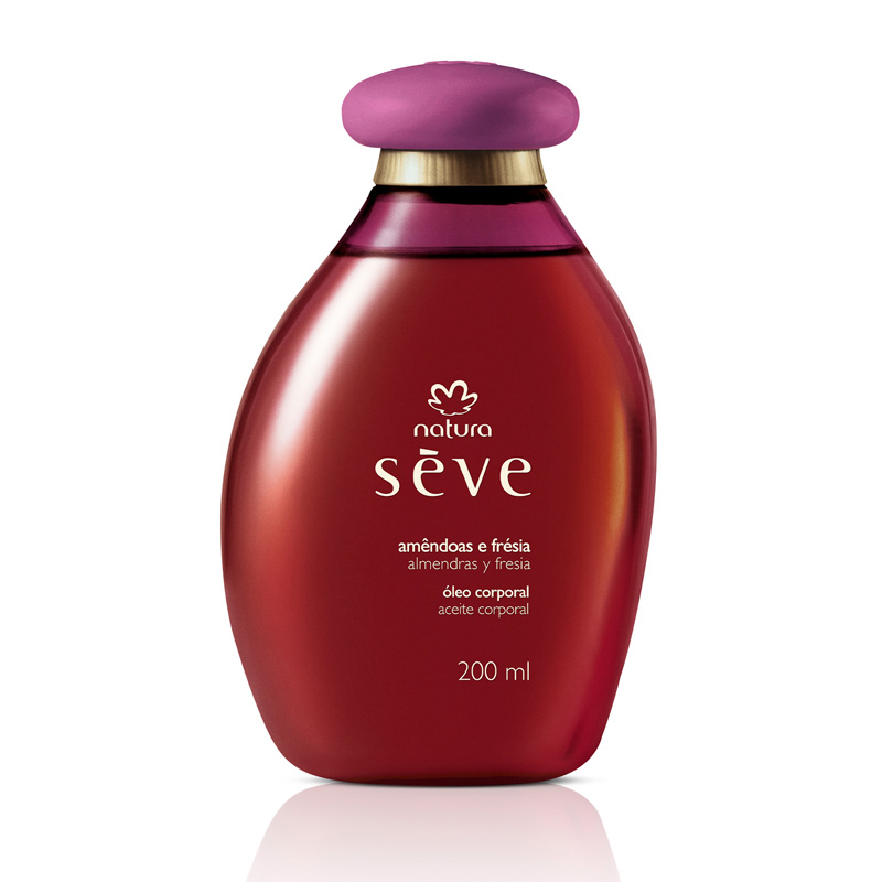 Aceite corporal Almendras y fresas SEVE 200ML