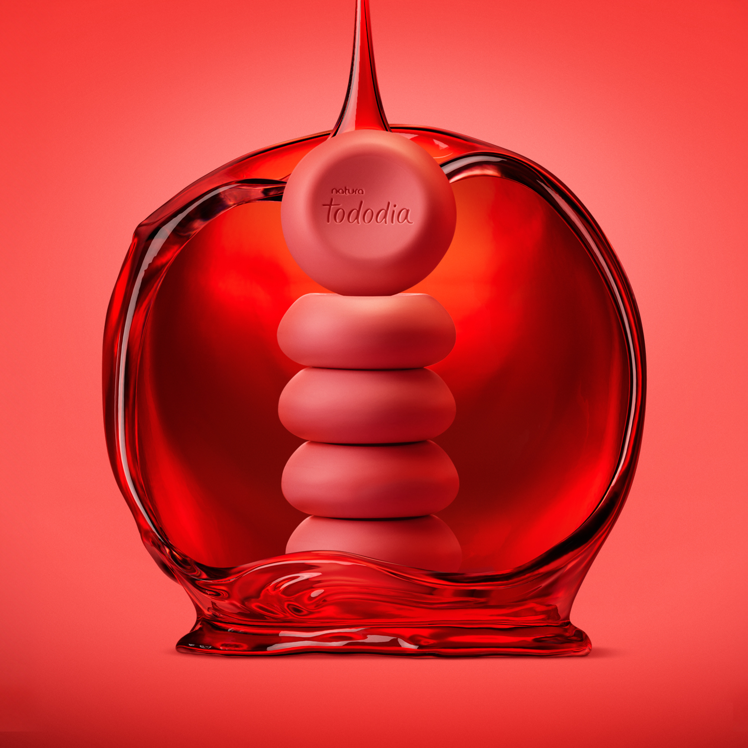 Jabón en Barra Puro Vegetal Tododia Manzana Caramelizada y Vainilla