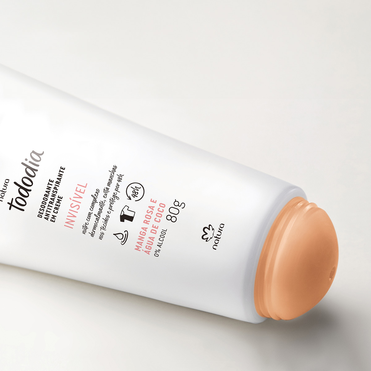 Desodorante antitranspirante en crema mango y agua de coco Tododia