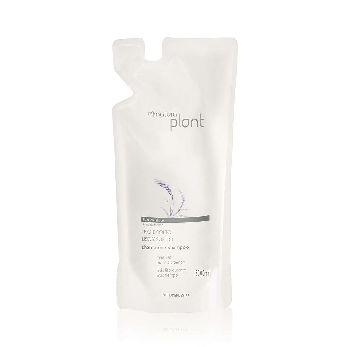 Repuesto Liso y suelto Shampoo 300ml - Plant