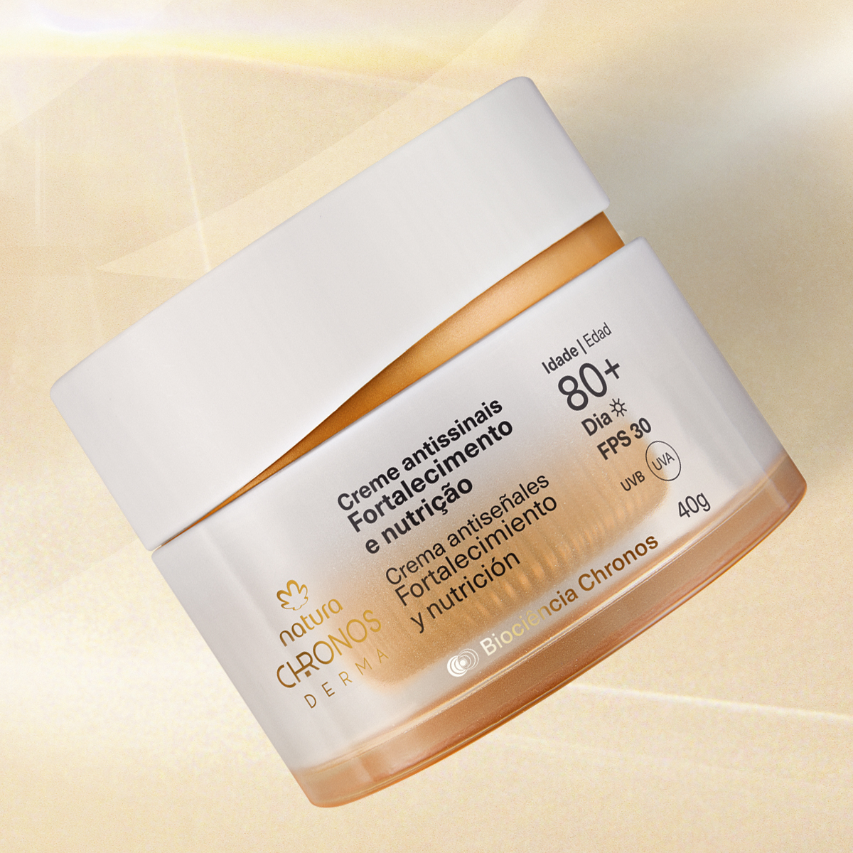 Crema antiseñales fortalecimiento y nutrición 80+ DIA