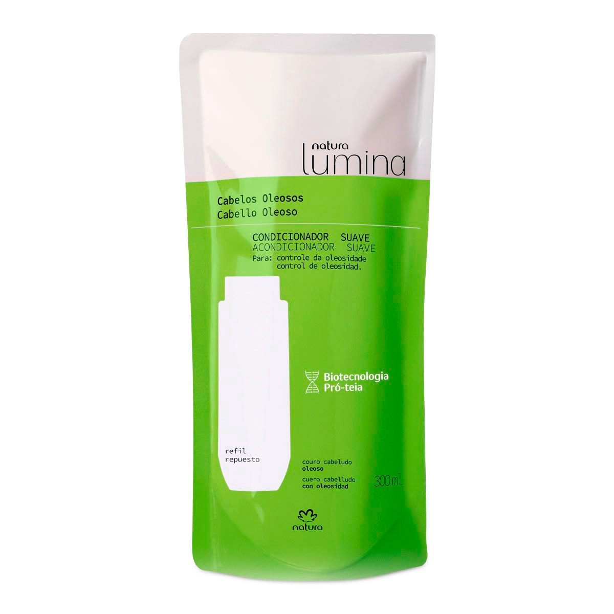 Repuesto acondicionador cabello oleoso