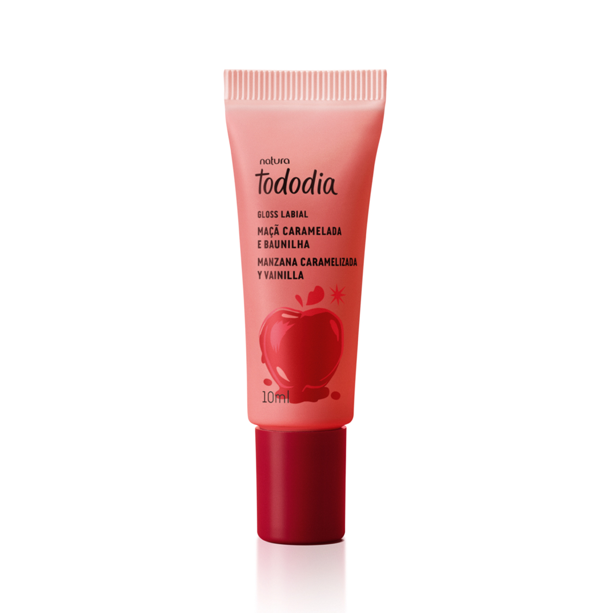 Gloss Labial Tododia Manzana Caramelizada y Vainilla 10 ml