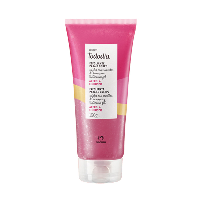 Exfoliante corporal acerola y flor de jamaica