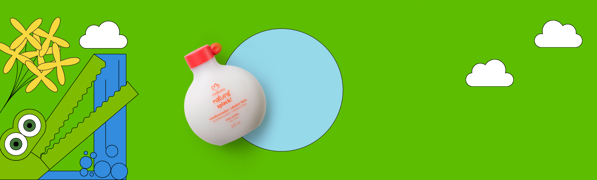 Acondicionador Splack! cabello lacio