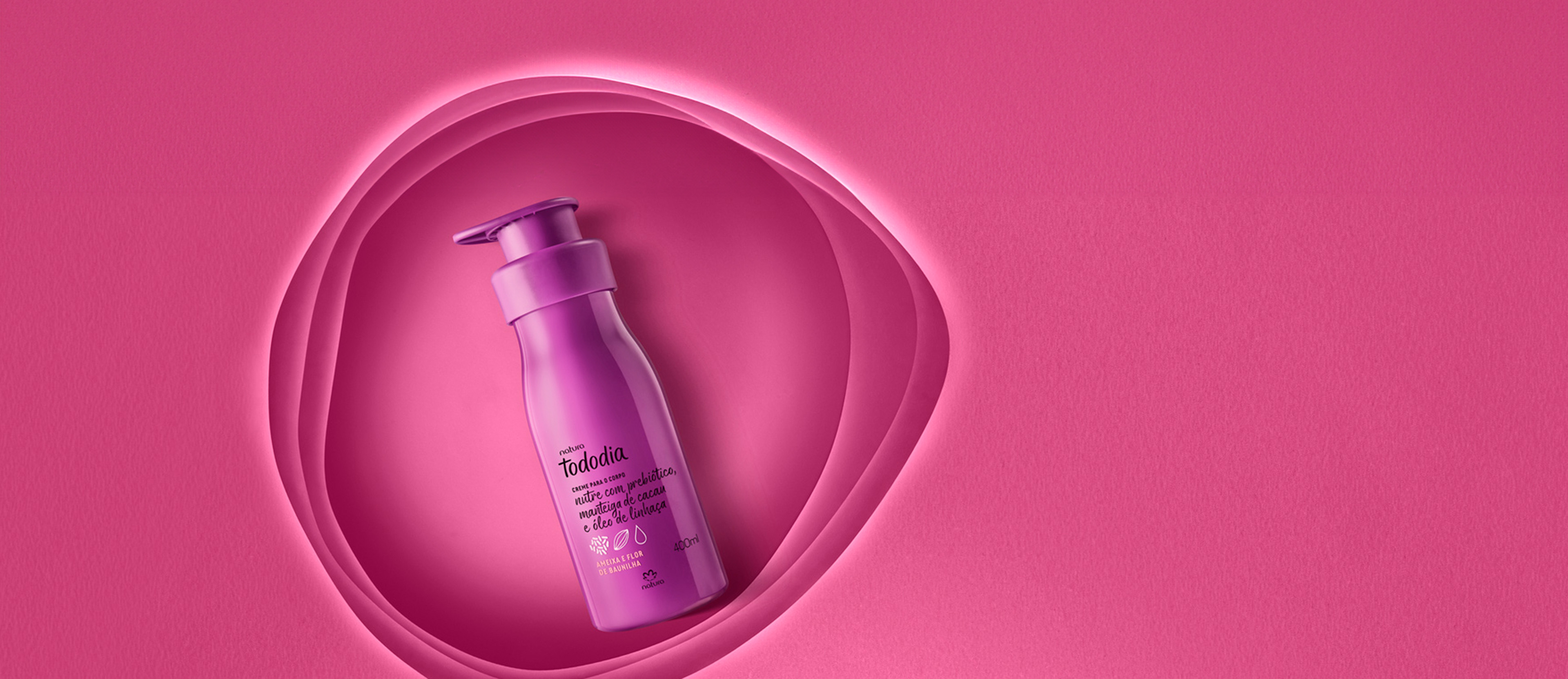 Crema nutritiva para cuerpo Tododia ciruela y flor de vainilla