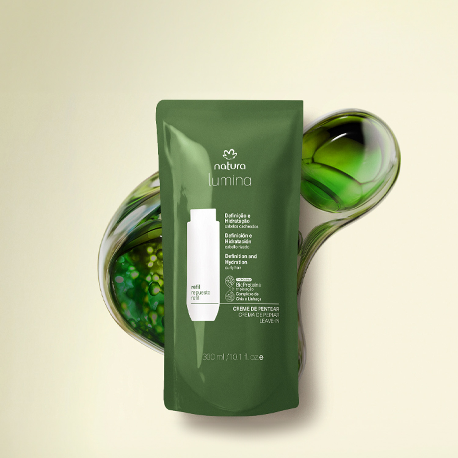 Repuesto Crema para peinar Modeladora Cabello Rizado Lumina