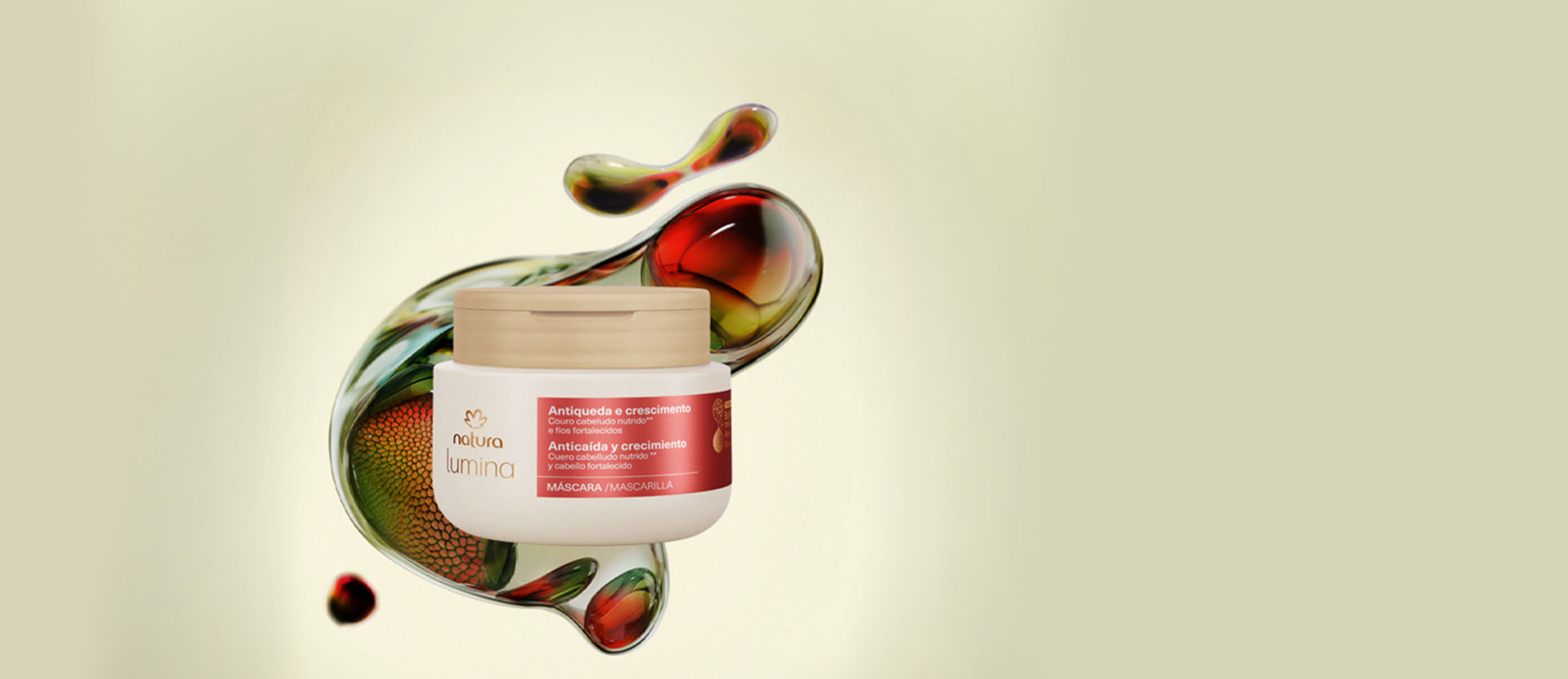 Máscara antiquiebre anticaída