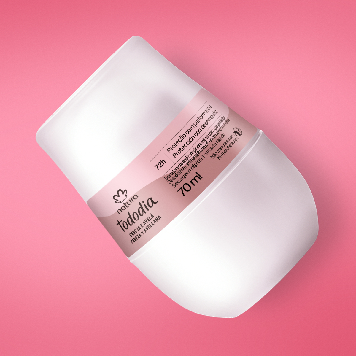 Desodorante Roll-on Tododia Cereza y Avellana