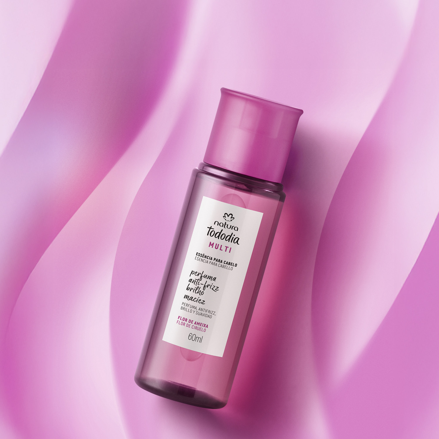 Perfume para cabello Flor de ciruela Tododia 60ml
