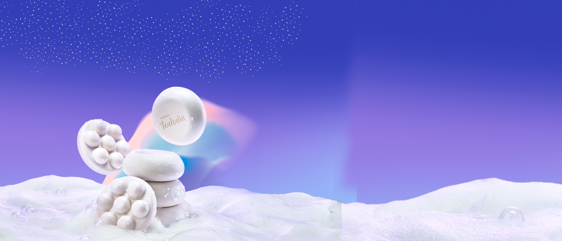 Jabón en barra masajeador té de manzanilla y lavanda 2un Tododia