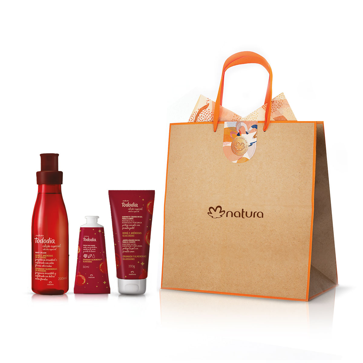 Regalo Tododia Granada y Almendras Glaseadas