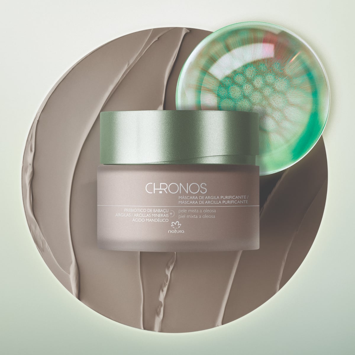 Mascarilla de Arcilla Purificante 70 g Chronos Derma | Natura