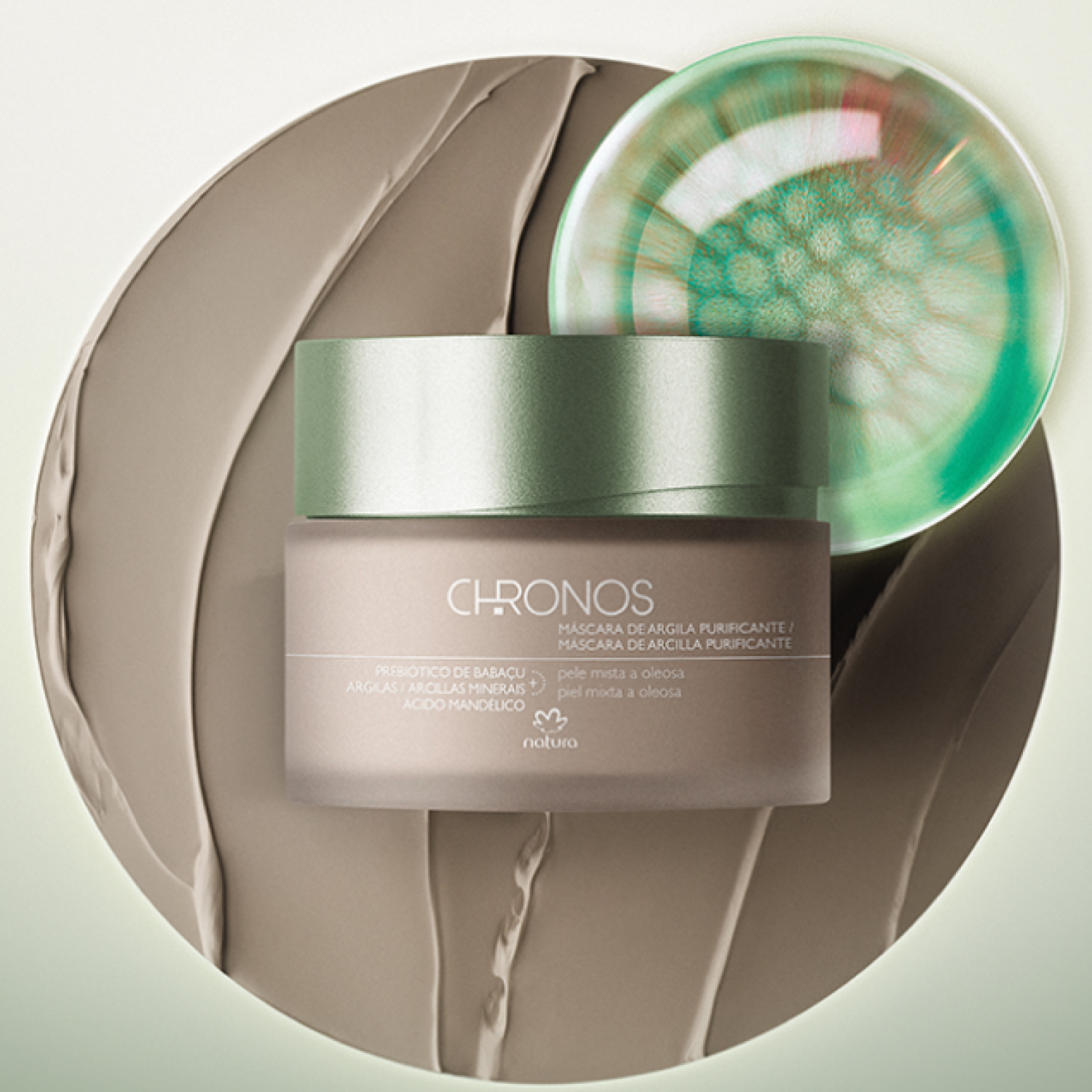 Mascarilla de Arcilla Purificante 70 g Chronos Derma | Natura