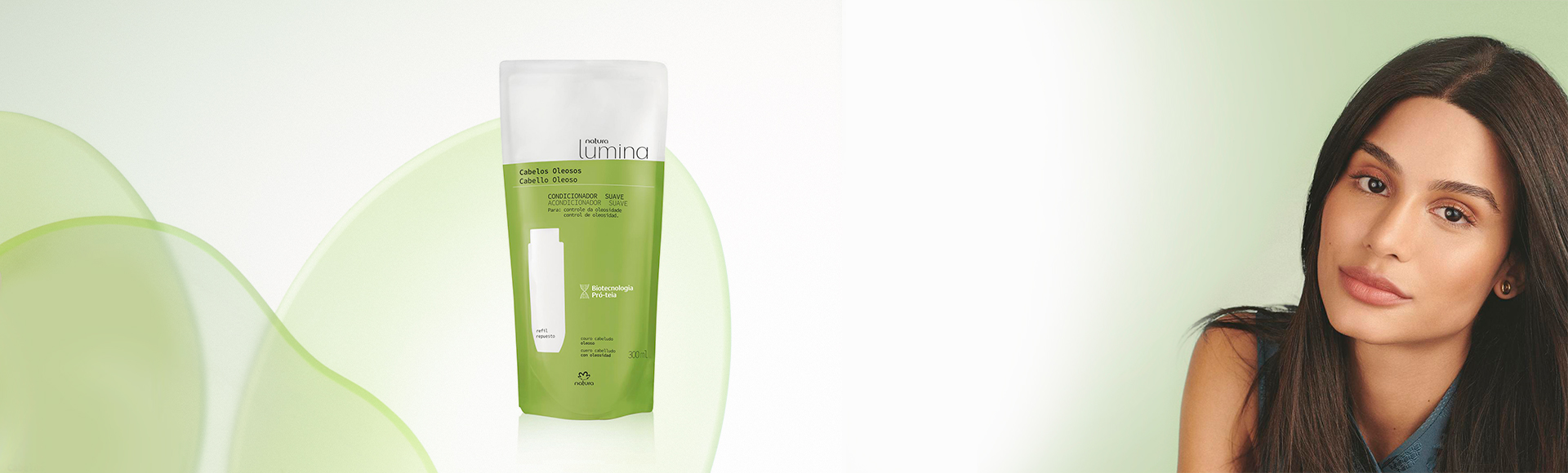 Repuesto acondicionador cabello oleoso
