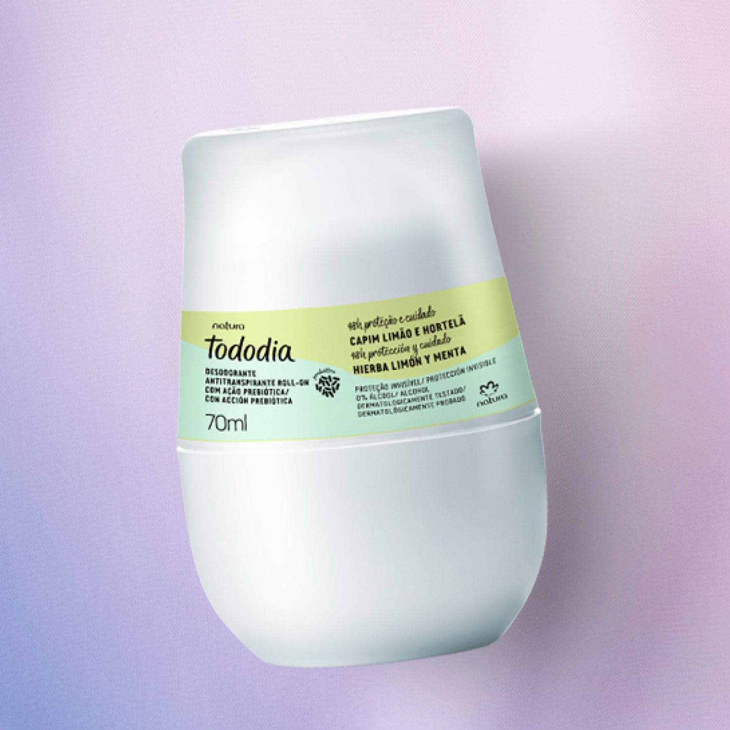 Desodorante roll on hierba limón y menta 70 ml Tododia | Natura