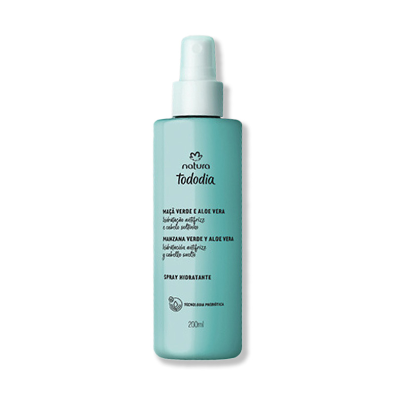 Hidratación instantánea, menos frizz y más brillo. Su fragancia, inspirada en la manzana verde y el aloe vera, trae una sensación de bienestar y vitalidad ¡úsalo todos los días!
