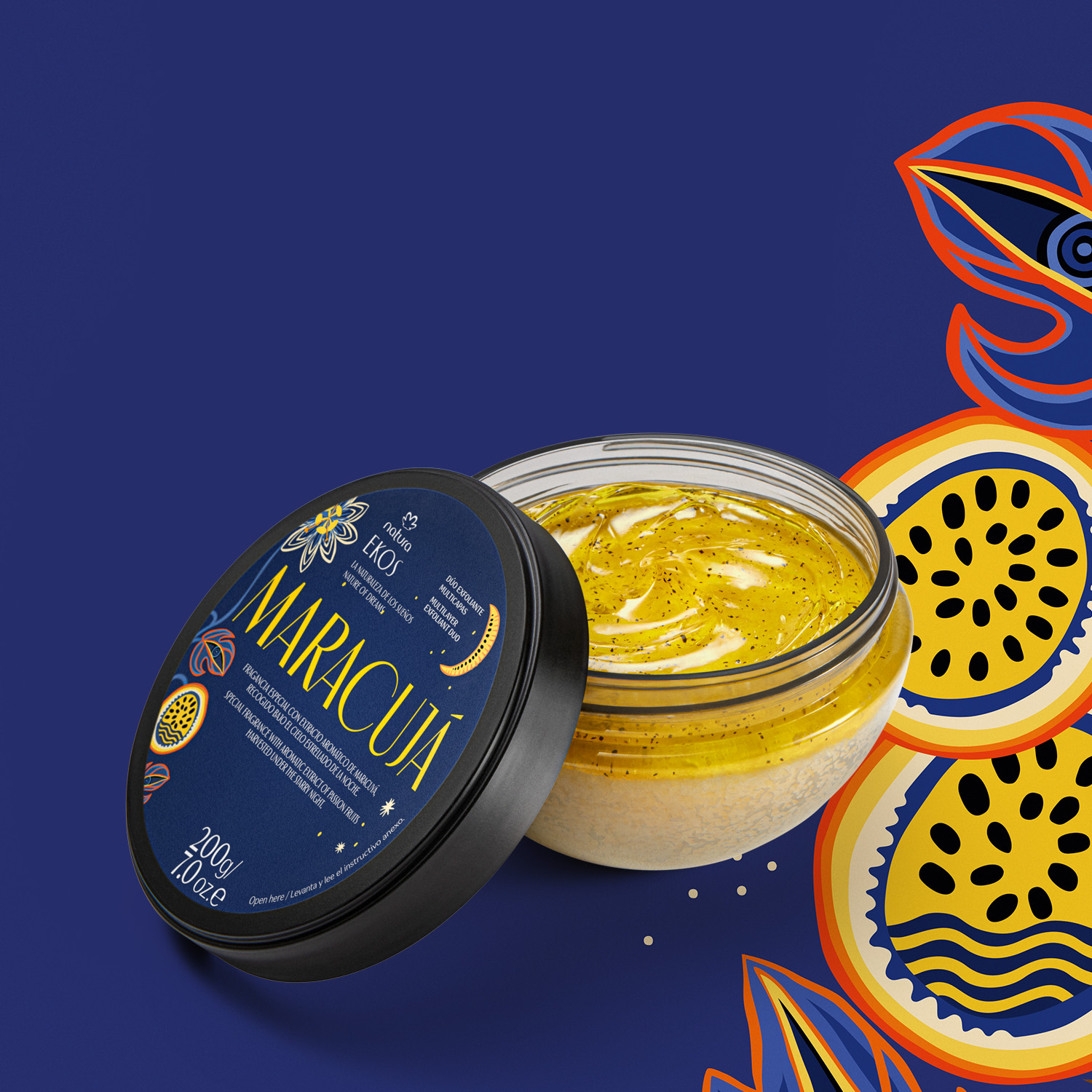 Duo Exfoliante Multicapas Ekos Maracuyá Naturaleza de los Sueños