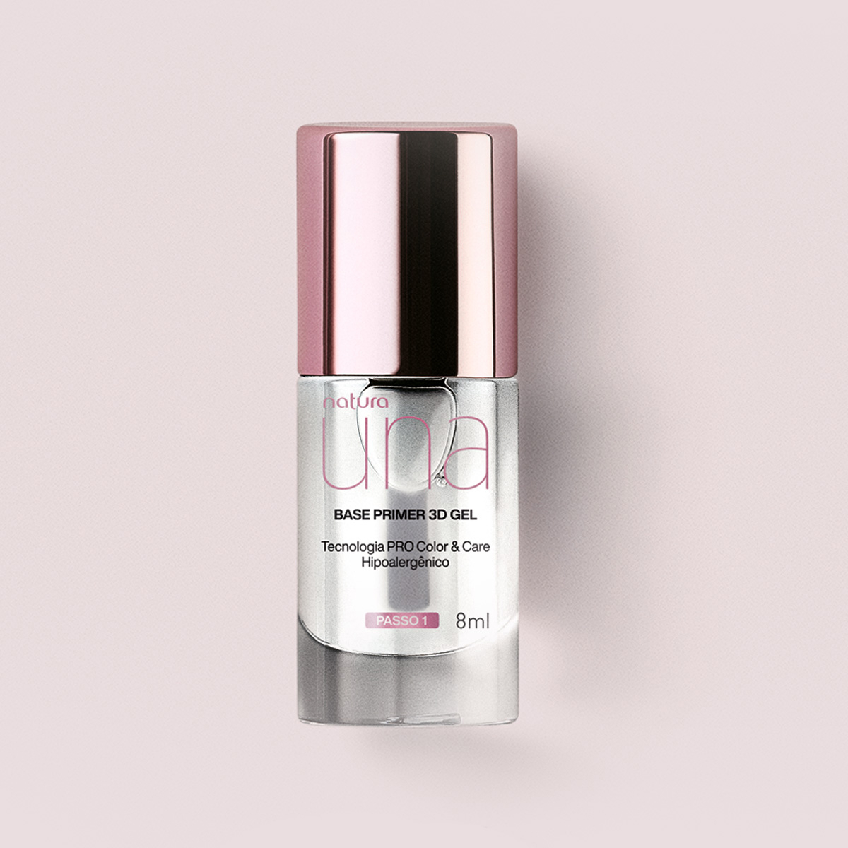 Base Primer para uñas 3D Gel 8ml Una | Natura