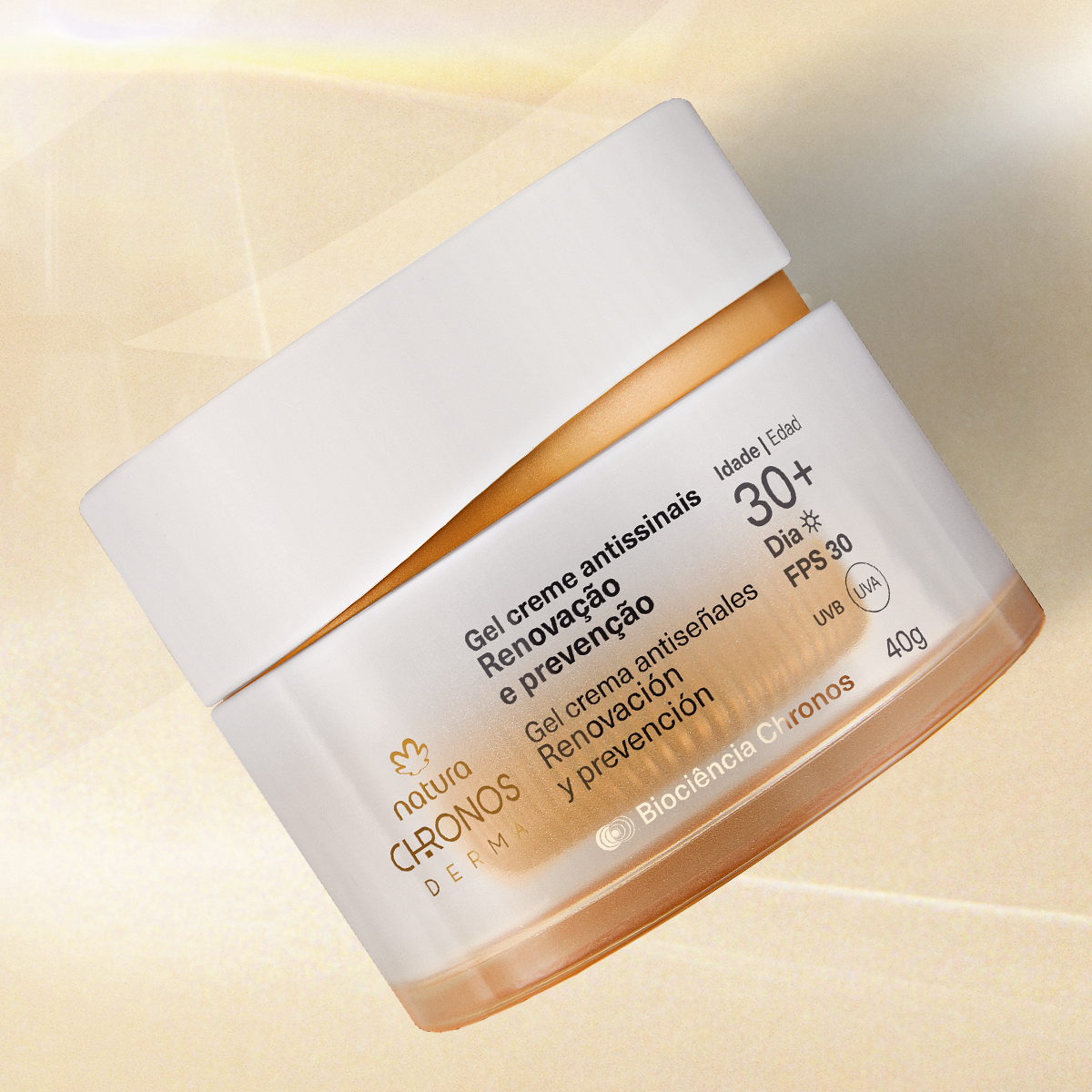 Gel crema antiseñales Renovación y prevención 30+ DIA