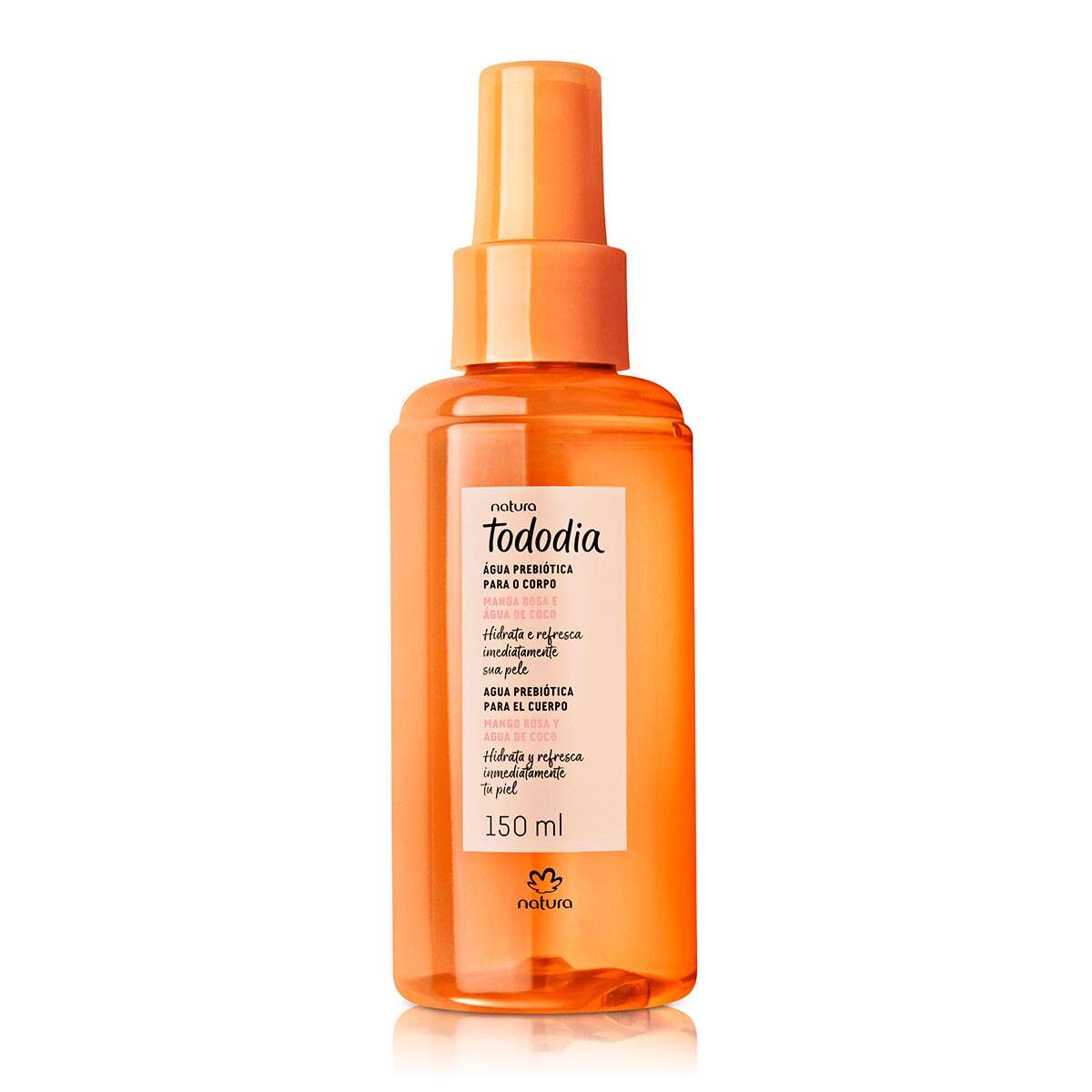 Agua Prebiótica Tododia Mango Rosa y Agua de Coco 150 ml
  